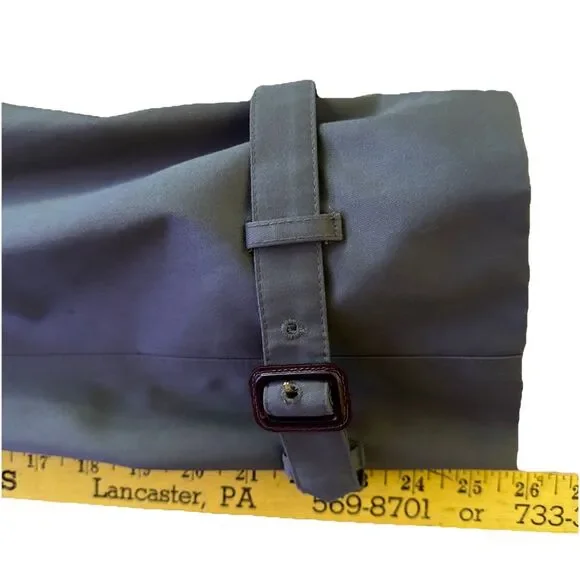 RALPH LAUREN Chaps Trench Coat Mens Sz 38S Double Breasted Removable Wool Lining - Picture 12 of 16